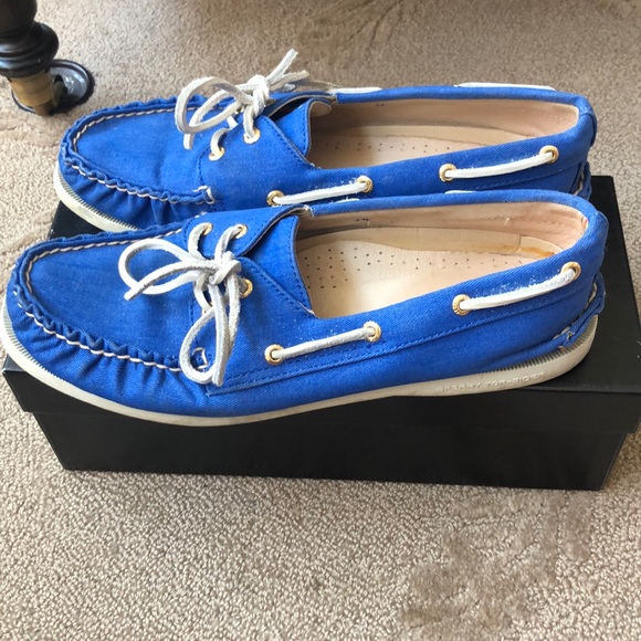 Blue Sperry Top-Sider for J Crew - Picture 2 of 4